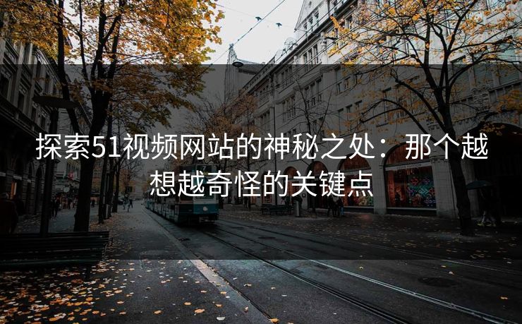 探索51视频网站的神秘之处：那个越想越奇怪的关键点